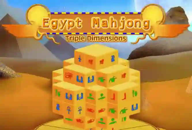 Egypt Mahjong Triple Dimensions — безплатна онлайн игра