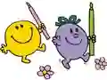 Mr.Men Colouring Book — безплатна онлайн игра