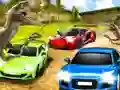 Dino Car Race — безплатна онлайн игра