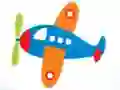 Coloring Book Airplane — безплатна онлайн игра