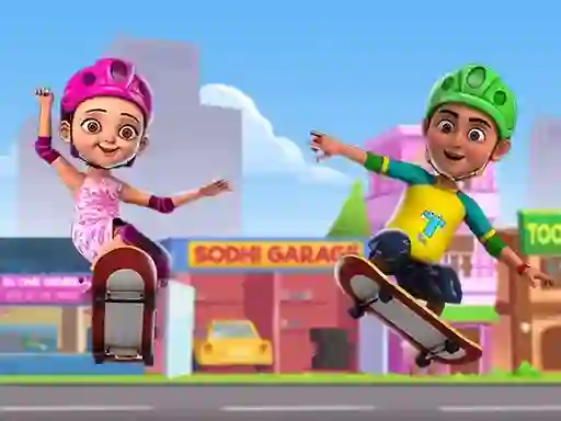 Tapu Skating Adventure — безплатна онлайн игра