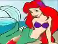 Princess Mermaid Coloring Game — безплатна онлайн игра