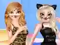 Princess Animal Style Fashion Party — безплатна онлайн игра
