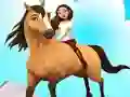 Horse Run 3D — безплатна онлайн игра