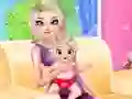 Princess Elsa Baby Born — безплатна онлайн игра