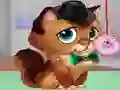 Kitty Playground Deco — безплатна онлайн игра