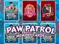 Paw Patrol Memory Cards — безплатна онлайн игра