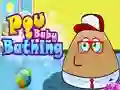 Pou Baby Bathing — безплатна онлайн игра