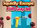 Squidly Escape Fall Guy 3D — безплатна онлайн игра