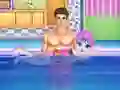 Baby Taylor Learn Swimming — безплатна онлайн игра