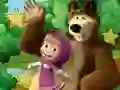 Little Girl And The Bear Hidden Stars — безплатна онлайн игра