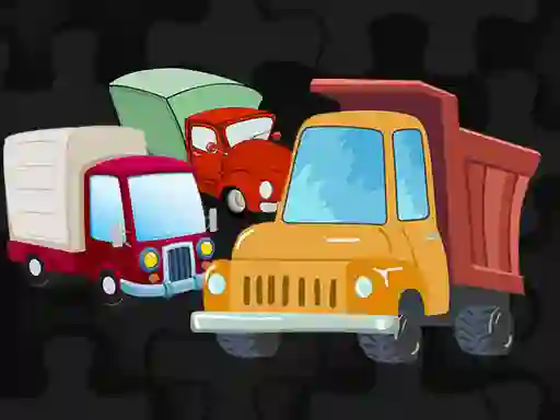 Cartoon Truck Jigsaw — безплатна онлайн игра
