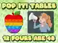 Pop It  Tables — безплатна онлайн игра