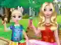 Mommy And Daughter Summer Day — безплатна онлайн игра