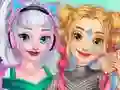Elsa and Rapunzel Future Fashion — безплатна онлайн игра
