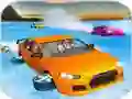 Crazy Water Surfing Car Race — безплатна онлайн игра