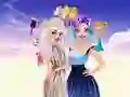 Fashion Showdown Ellie and Villain Quinn — безплатна онлайн игра