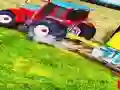 Heavy Duty Tractor Towing Rrain — безплатна онлайн игра