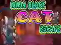 Ninja Black Cat Escape — безплатна онлайн игра