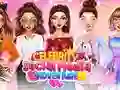 Celebrity Social Media Adventure — безплатна онлайн игра
