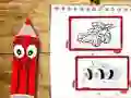 Back To School Cars Coloring Book — безплатна онлайн игра