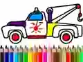 Back To School: Truck Coloring Book — безплатна онлайн игра
