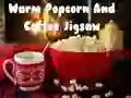Warm Popcorn And Coffee Jigsaw — безплатна онлайн игра