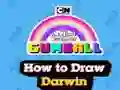 The Amazing World of Gumball How to Draw Darwin — безплатна онлайн игра