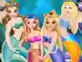 Princess Mermaid Style Dress Up — безплатна онлайн игра