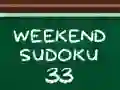 Weekend Sudoku 33 — безплатна онлайн игра