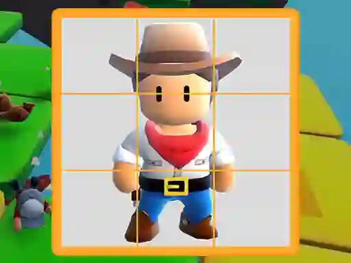 Stumble Boys Sliding Puzzle — безплатна онлайн игра