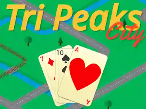 Tri Peaks City — безплатна онлайн игра