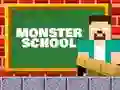 Monster School: Roller Coaster & Parkour — безплатна онлайн игра