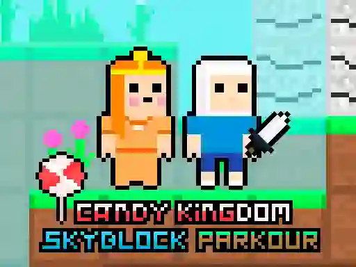 Candy Kingdom Skyblock Parkour — безплатна онлайн игра
