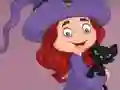 G2E Happy Witch Girl And Cat Room Escape — безплатна онлайн игра