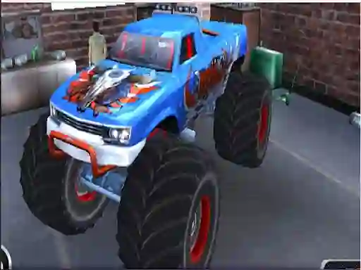 Monster Truck Stunt Adventure — безплатна онлайн игра