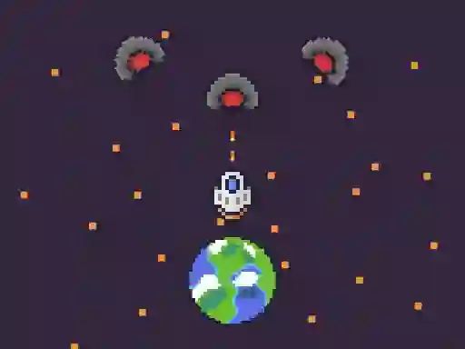 Pixel Protect Your Planet — безплатна онлайн игра