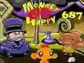 Monkey Go Happy Stage 687 — безплатна онлайн игра
