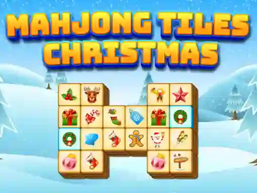 Mahjong Tiles Christmas — безплатна онлайн игра
