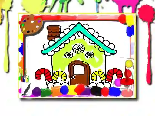 House Coloring Book — безплатна онлайн игра