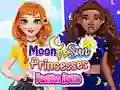 Moon vs Sun Princess Fashion Battle — безплатна онлайн игра