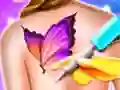 Barbie Funny Tattoo Shop — безплатна онлайн игра