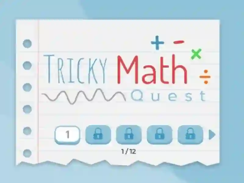 Tricky Math Quest — безплатна онлайн игра