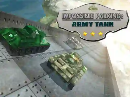 Impossible Parking: Army Tank — безплатна онлайн игра