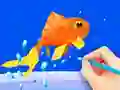 Coloring Book: Fish — безплатна онлайн игра