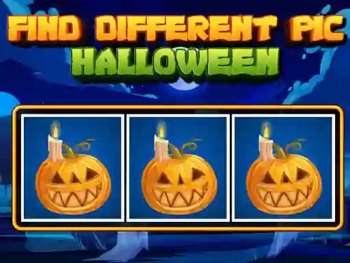 Find Different Pic Halloween — безплатна онлайн игра