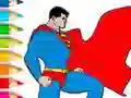 Coloring Book: Superman — безплатна онлайн игра
