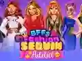BFFs Fashion Sequin Addict — безплатна онлайн игра