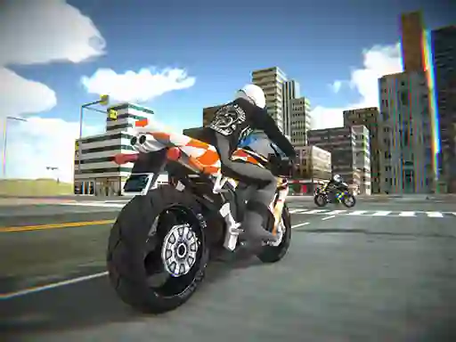 City Police Bike Simulator — безплатна онлайн игра