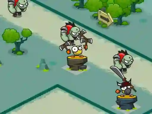 King Bird Tower Defense — безплатна онлайн игра
